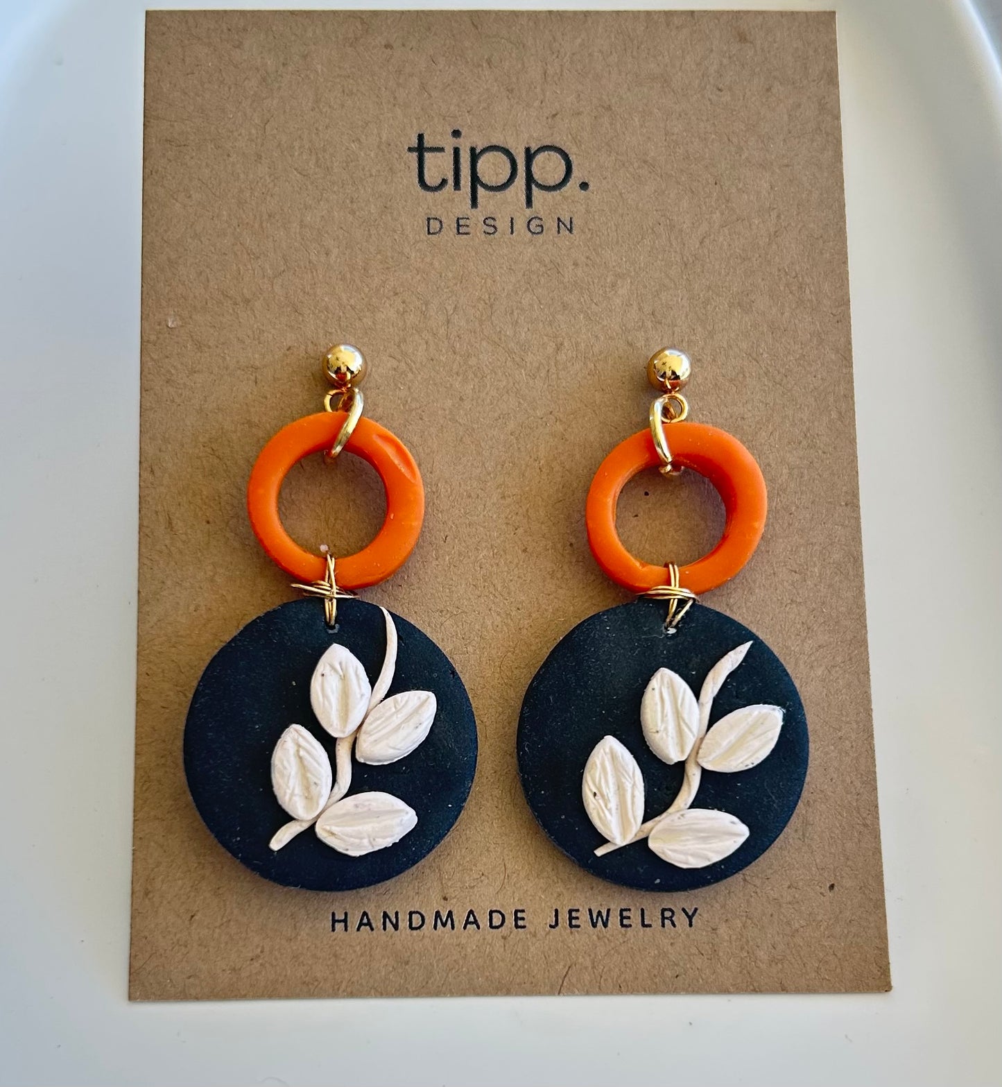 Pretty Yet Bold - Floral Dangles